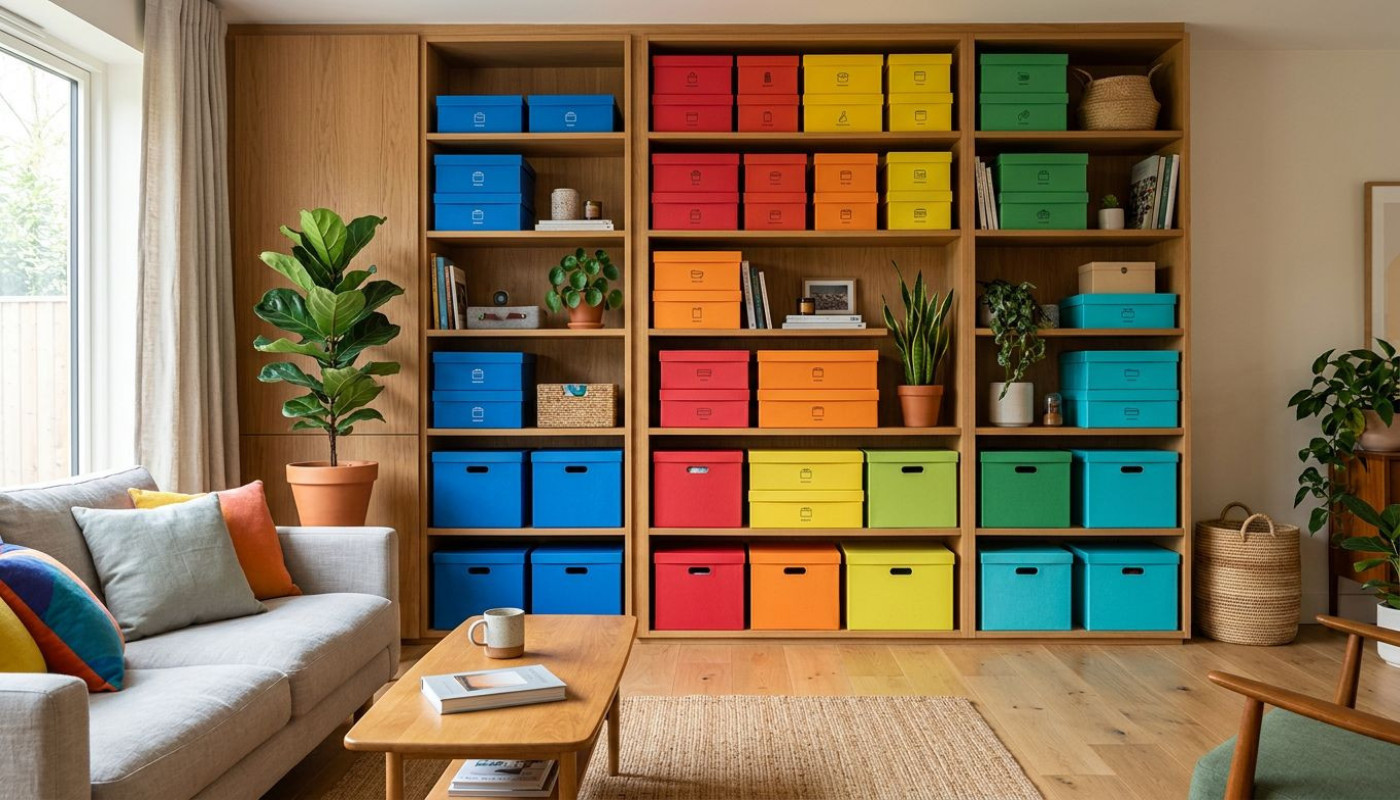 Comment la couleur influence-t-elle notre approche du rangement intérieur ?