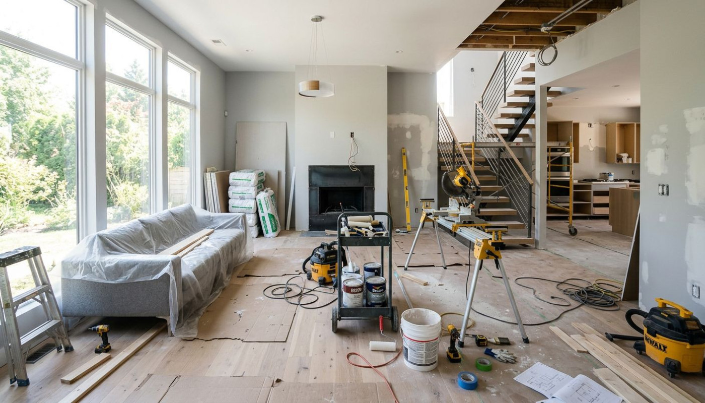 Comment la rénovation complète peut transformer votre espace de vie ?