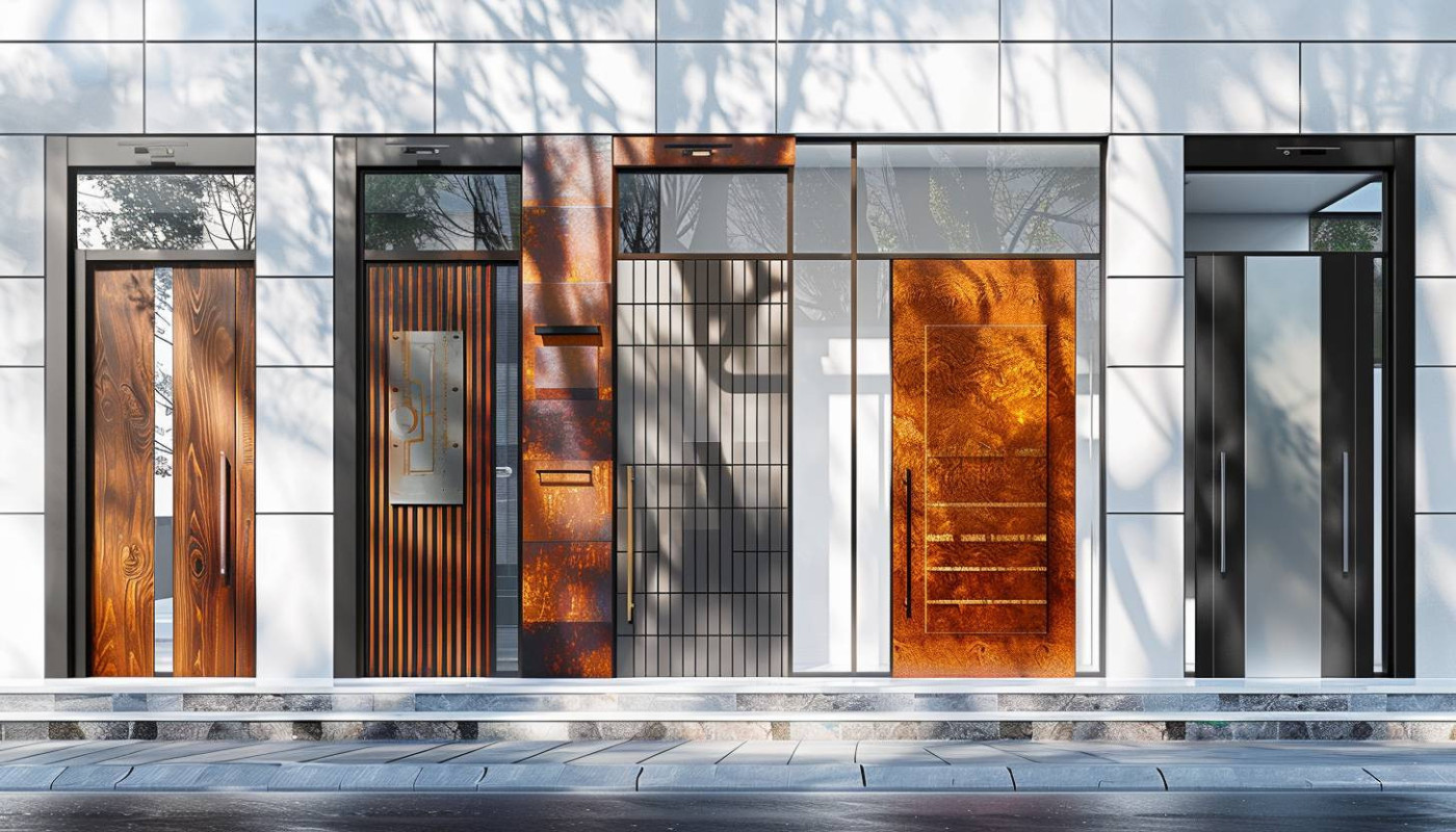 Guide complet pour choisir une porte d'entrée sur mesure en différents matériaux