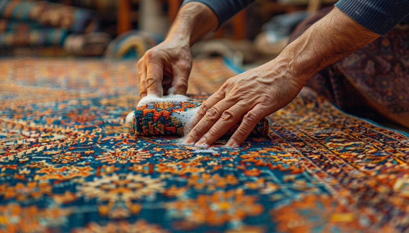Les techniques traditionnelles de nettoyage et restauration de tapis