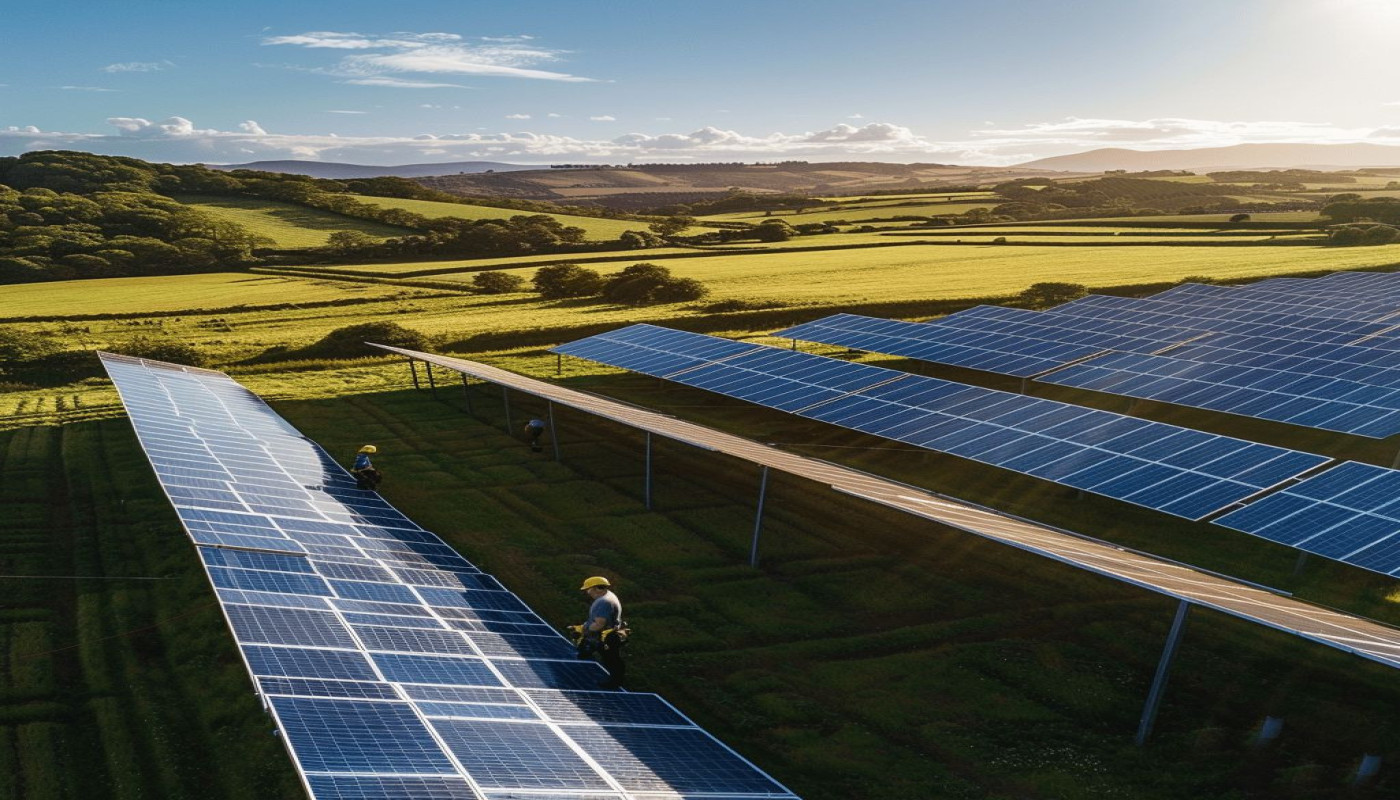 Optimisation de l’espace et efficacité énergétique pour panneaux solaires agricoles