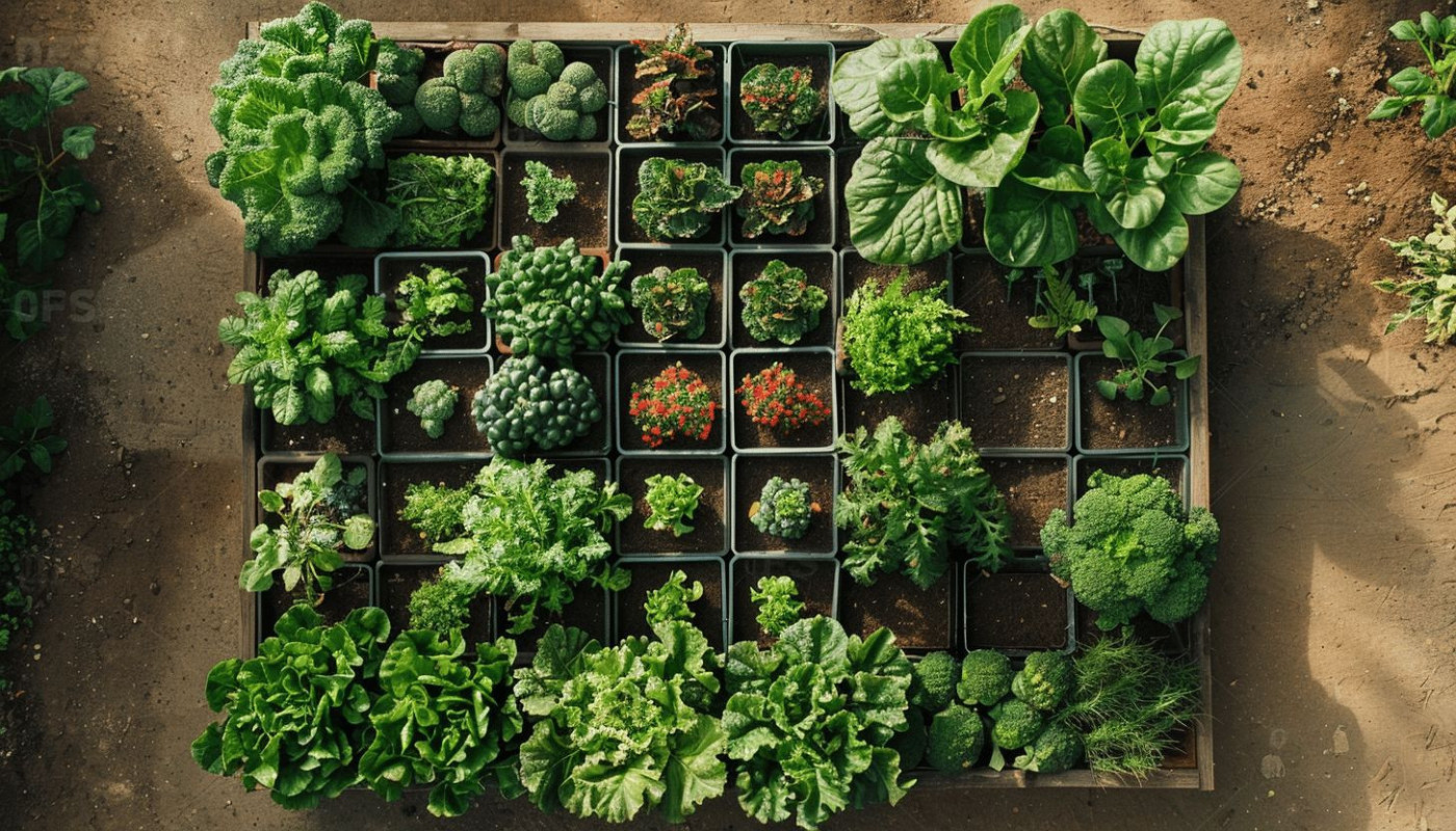 Planification d'un potager en carrés optimiser l'espace et la production toute l'année